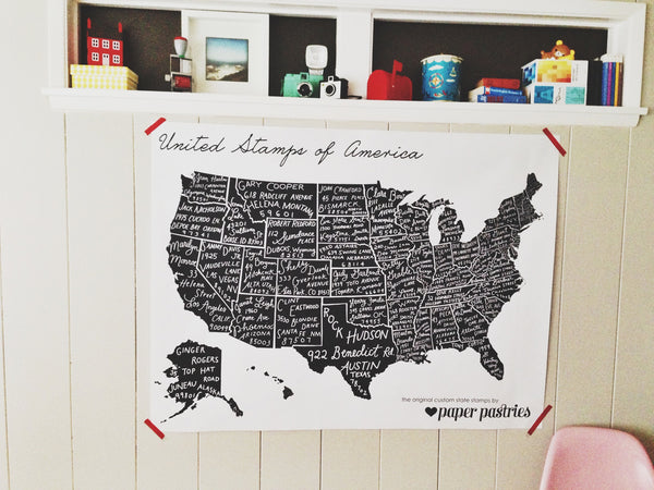 The Original Home State Personalized Return Address Stamp 